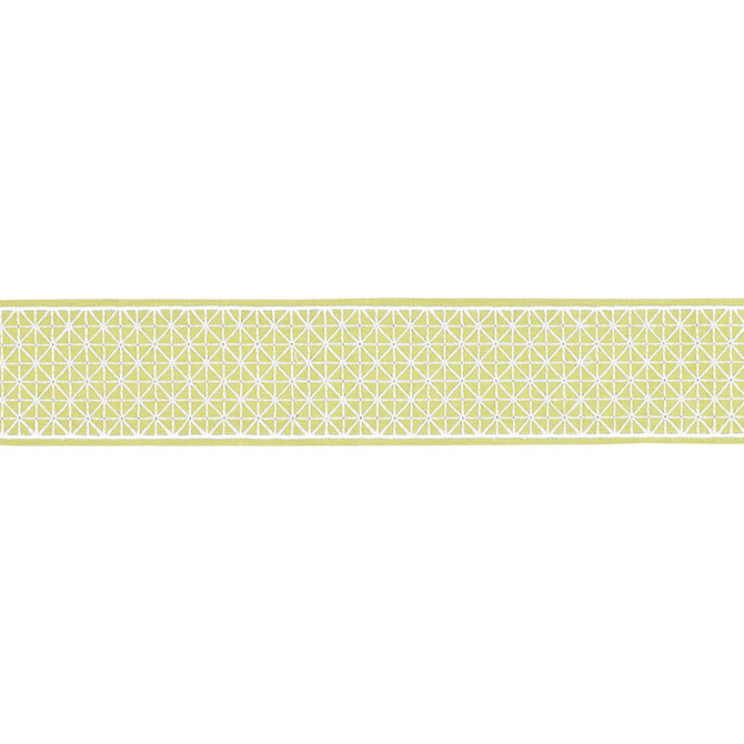 Schumacher Trim Directoire Tape Citron 68642 TIMOTHY CORRIGAN See Sample INDIA - </p><p>Repeat: Horizontal: 3/4" (2CM) and Vertical: - 3 3/8" WIDE (9 CM) - My Fabric Connection -