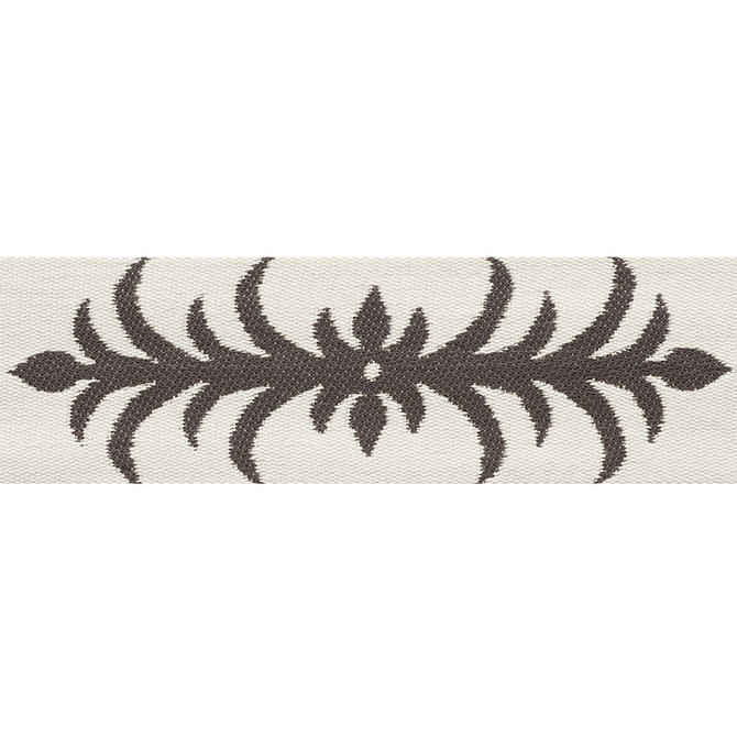 Schumacher Trim Acanthus Tape Basalt 75441 CELERIE KEMBLE VISCOSE 100% GERMANY </p><p>Repeat: Horizontal: 9 1/4" (24CM) and Vertical: 3.125 - My Fabric Connection -
