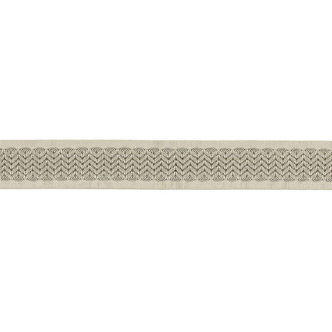 Schumacher Trim Sunset Strip Tape Platinum 68650 TIMOTHY CORRIGAN See Sample CHINA - </p><p>Repeat: Horizontal: 3/4" (2CM) and Vertical: - 2 1/2" WIDE (6 CM) - My Fabric Connection -