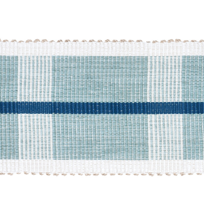 Schumacher Trim Calcada Tape Wide Mineral 78971 STEPHANIE SEAL BROWN TAPES COTTON 65% LINEN 35% UNITED KINGDOM </p><p>Repeat: Horizontal: and Vertical: 4 - My Fabric Connection -