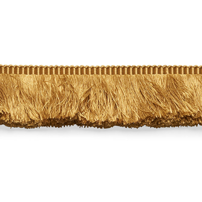 Schumacher Trim Francois Silk Brush Fringe Gold 74584 PERFECT BASICS: TRIMS SILK 100% CHINA </p><p>Repeat: Horizontal: and Vertical: 1.625 - My Fabric Connection -