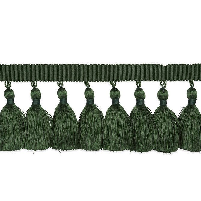 Schumacher Trim Valentin Silk Tassel Emerald 76806 PERFECT BASICS: TRIMS & TASSELS See Sample CHINA - </p><p>Repeat: Horizontal: 3/4" (2CM) and Vertical: - 1/2" (1CM) - My Fabric Connection -