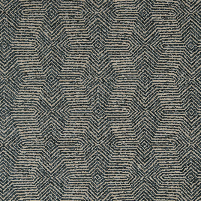 Charlotte Fabric CB800-250 Blue, Green and Teal 100% Woven Polyester China Exceeds 164,000 Wyzenbeek Rubs (Heavy Duty) Horizontal 14" x Vertical 1" 54 Inches - My Fabric Connection -