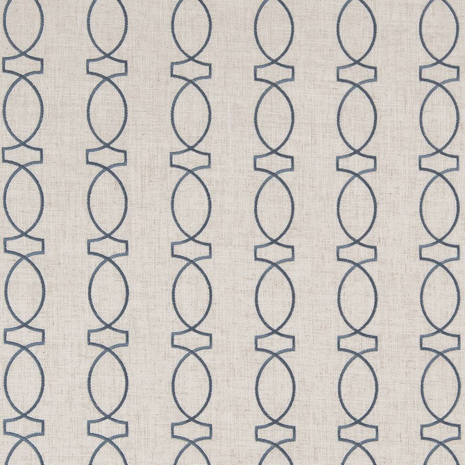 Charlotte Fabric CB900-41 Blue, Green and Teal 85% Polyester, 11% Viscose, 4% Linen Asia Exceeds 160,000 Wyzenbeek Rubs (Heavy Duty) </p><p>Repeat: Horizontal: 3.5" x Vertical: 4" 54 Inches - My Fabric Connection -