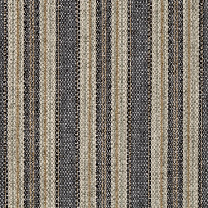 Charlotte Fabric R431 Denim Stripe Ring Book Page #6B 100% Woven Polypropylene Made In USA Exceeds 60,000 Wyzenbeek Rubs (Heavy Duty) Horizontal 7" 54 Inches - My Fabric Connection -