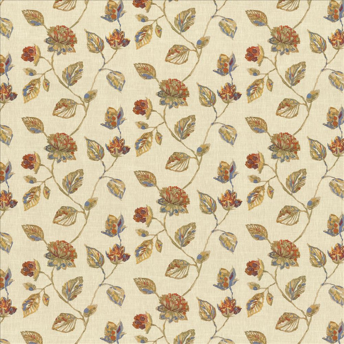 Kasmir Fabric Beautified Gem 1468 58% Cotton
42% Polyester
 INDIA </p><p>Repeat: Horizontal: 25 4/8 inches and Vertical: 12 4/8 inches 54 - My Fabric Connection -