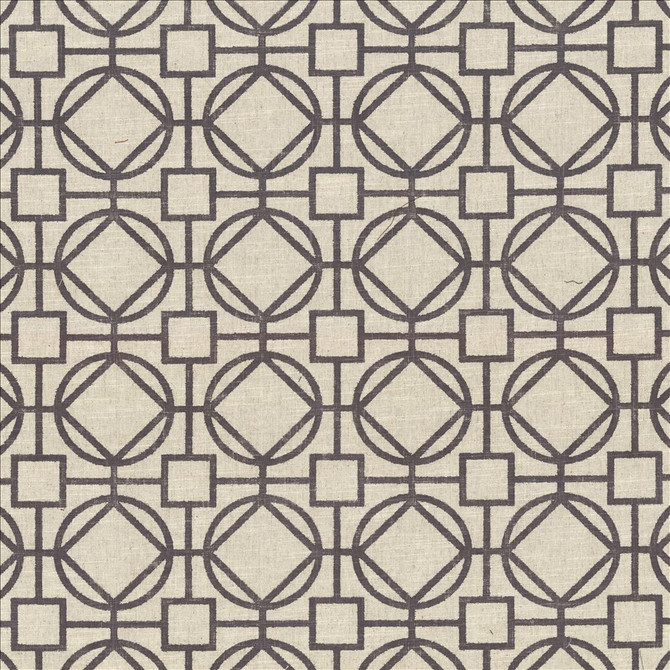 Kasmir Fabric Changa Grey 5085 70% Cotton
30% Linen
 USA </p><p>Repeat: Horizontal: 7 inches and Vertical: 6 5/8 inches 54 - My Fabric Connection -