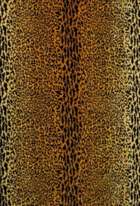 Old World Weavers Fabric Leopard Velvet Gold Brown Y006900001 GROUND: 60% COTTON 26% VISCOSE 14% SILK, PILE: 100% SILK U.S.A. MEDIUM DUTY Horizontal: 29" and Vertical: 52" 52 - My Fabric Connection -