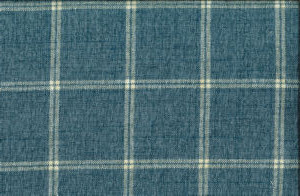 Norbar Fabric Caracas Blue Moon 451 CARACAS 100% POLYESTER INDIA 3 1/2"V 3 1/2"H 54 - My Fabric Connection -