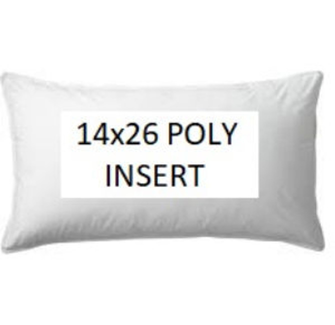 Norbar Fabric 14X26 Poly Insert PILLOW INSERT 100% POLY SHELL & FILL US - My Fabric Connection -