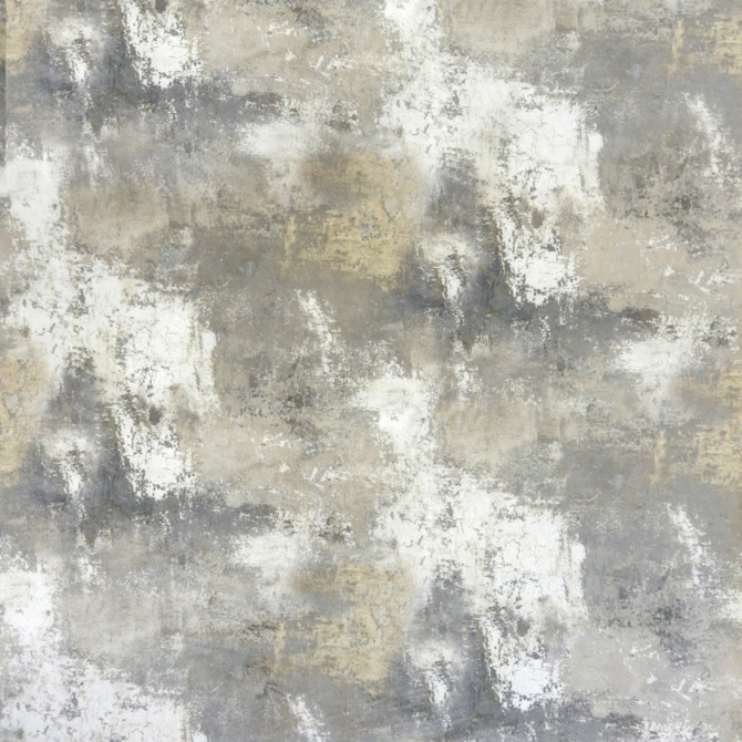 Norbar Fabric Ritz Ash RITZ 100% POLYESTER INDIA 14 1/2"V 27"H 56 - My Fabric Connection -