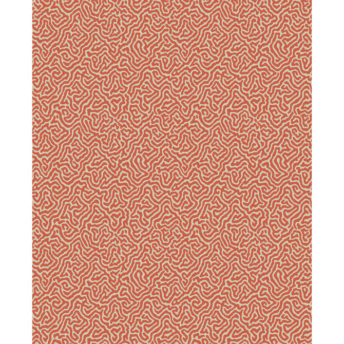 Cole & Son Wallcovering Vermicelli Coral COLE & SON CURIO PAPER - 100% United Kingdom Horizontal: and Vertical: 8.3 20.5 - My Fabric Connection -