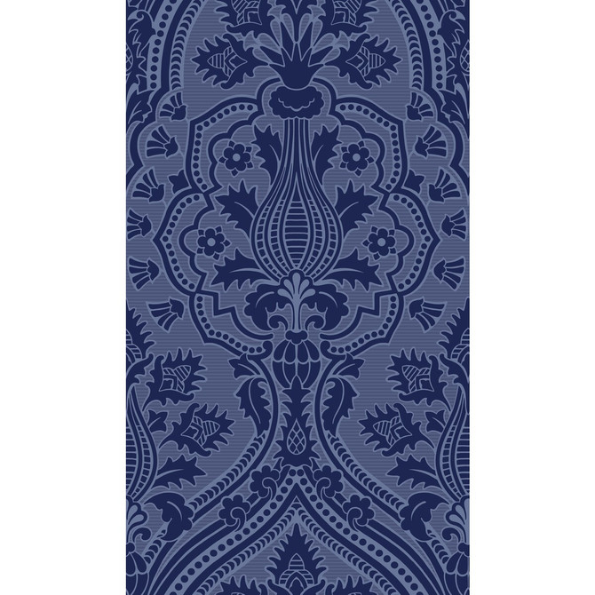 Cole & Son Wallcovering Pugin Palace Flock Hyacin COLE & SON PEARWOOD PAPER - 100% United Kingdom Horizontal: 20.5 and Vertical: 35.4 20.5 - My Fabric Connection -