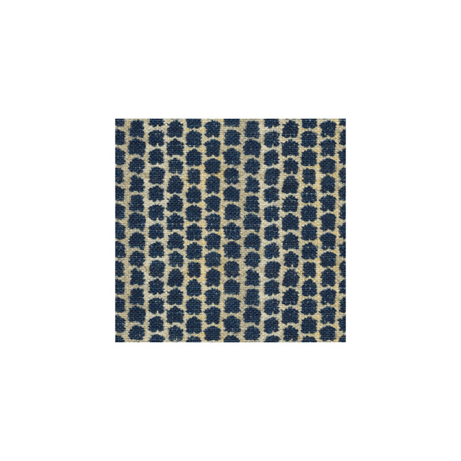 Lee Jofa Fabric Kaya Indigo Fabric COTTON - 63%;LINEN - 37% Italy HEAVY </p><p>Repeat: H: 2.5, V: 3.5 54.5 - My Fabric Connection -