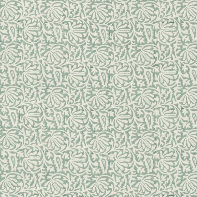 Lee Jofa Fabric Laine Print Pacific Fabric LINEN - 95%;POLYESTER - 5% India </p><p>Repeat: H: 5.91, V: 5.91 53.15 - My Fabric Connection -