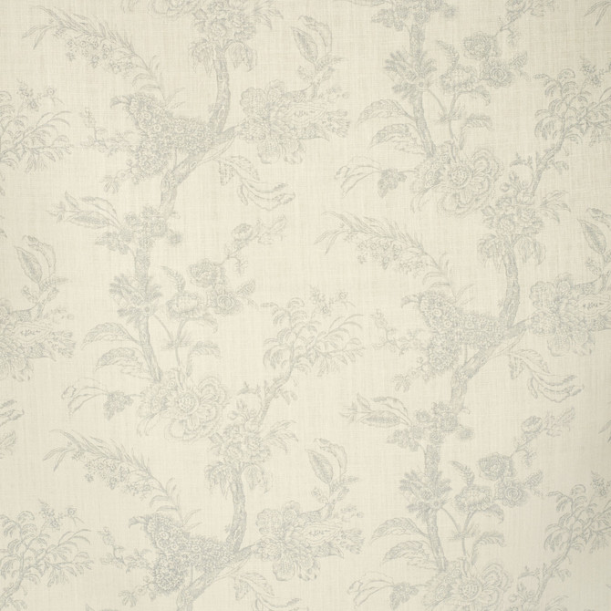 Lee Jofa Fabric Beijing Blossom Sky Fabric LINEN - 100% Belgium MEDIUM </p><p>Repeat: H: 24.8, V: 23.03 51.18 - My Fabric Connection -