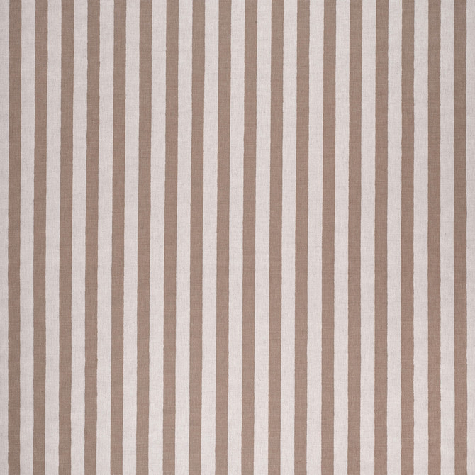 Lee Jofa Fabric Melba Stripe Brown/Ecru PAOLO MOSCHINO FABRICS LINEN - 67%;COTTON - 33% United Kingdom HEAVY Horizontal: 1.97 and Vertical: 0 50 - My Fabric Connection -