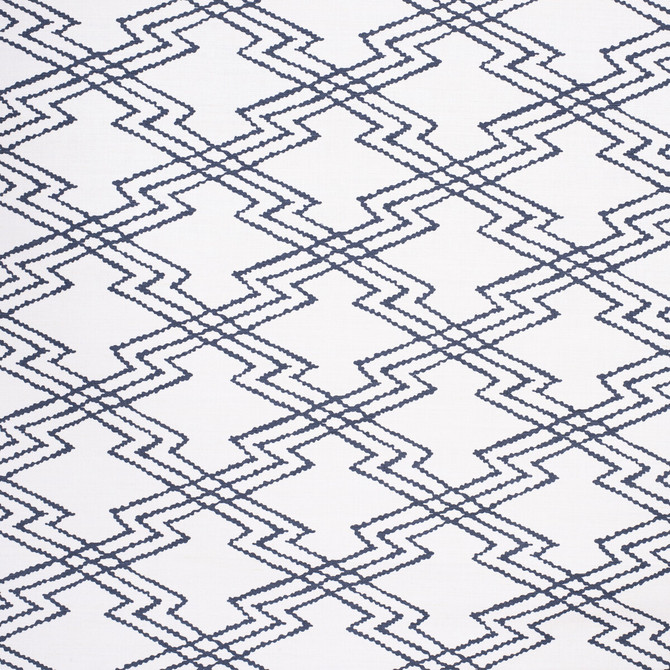 Lee Jofa Fabric Via Krupp Bis Navy PAOLO MOSCHINO FABRICS LINEN - 67%;COTTON - 33% United Kingdom HEAVY Horizontal: 9.06 and Vertical: 6.3 53.94 - My Fabric Connection -