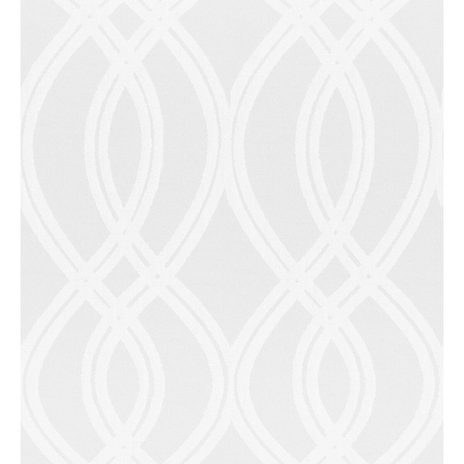 Kravet Contract Fabric Oak Ogee White MADE TO ORDER BEDDING POLYESTER - 100% Turkey HEAVY Horizontal: 15.75 and Vertical: 7.75 110 - My Fabric Connection -