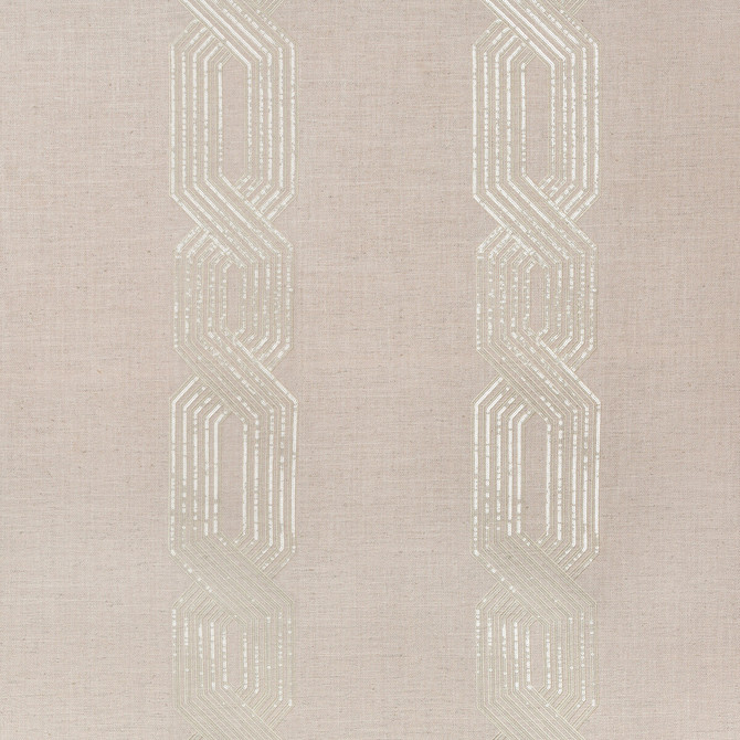 Kravet Couture Fabric Metalwork Shell Fabric POLYESTER - 83%;SPUN POLYESTER - 6%;VISCOSE - 6%;PLASTIC - 5% India LIGHT </p><p>Repeat: H: 12.5, V: 15.74 51 - My Fabric Connection -