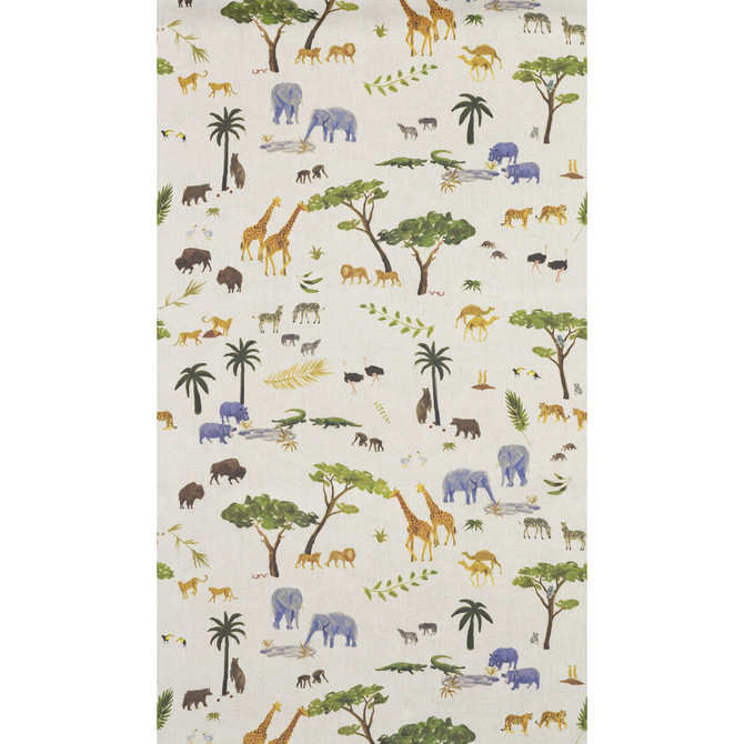 Kravet Couture Wallcovering Animal Multi Wallcovering CELLULOSE - 48%;OTHER - 21%;BINDER - 20%;POLYESTER - 11% United Kingdom </p><p>Repeat: H: 0, V: 25 57 - My Fabric Connection -