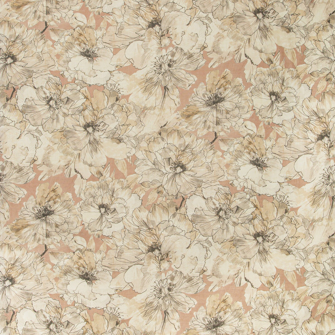 Kravet Couture Fabric Ayrlies Blush/Natural MODERN COLORS-SOJOURN COLLECTION LINEN - 100% Austria MEDIUM Horizontal: 54.5 and Vertical: 36 54.5 - My Fabric Connection -