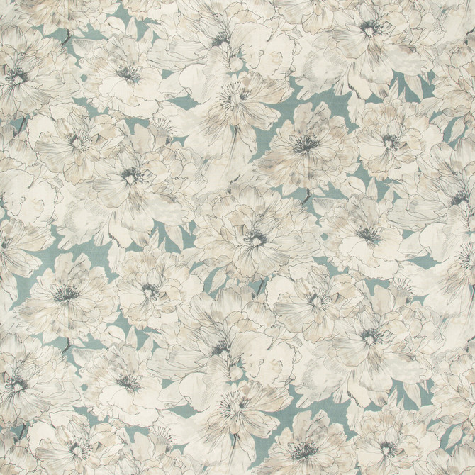 Kravet Couture Fabric Ayrlies Soft Blue MODERN COLORS-SOJOURN COLLECTION LINEN - 100% Austria MEDIUM Horizontal: 54.5 and Vertical: 36 54.5 - My Fabric Connection -