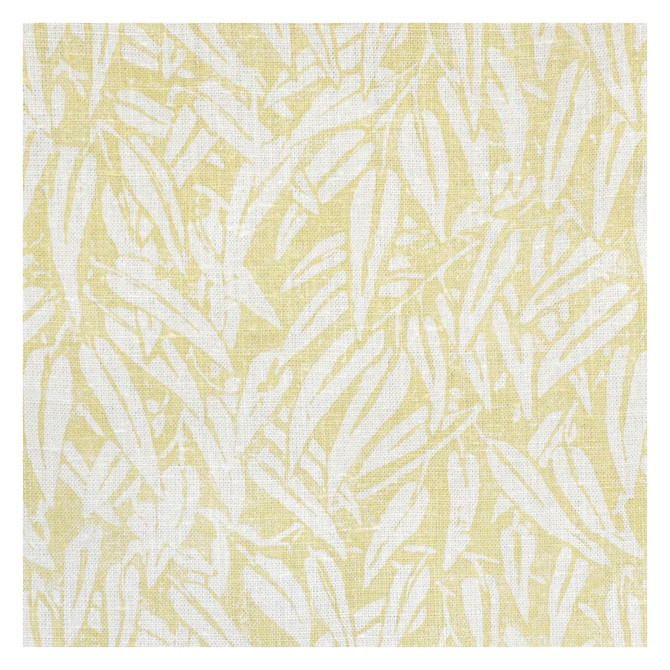 Lee Jofa Fabric Willow Yellow BLITHFIELD LINEN - 100% United Kingdom Horizontal: 21 and Vertical: 22 52.75 - My Fabric Connection -