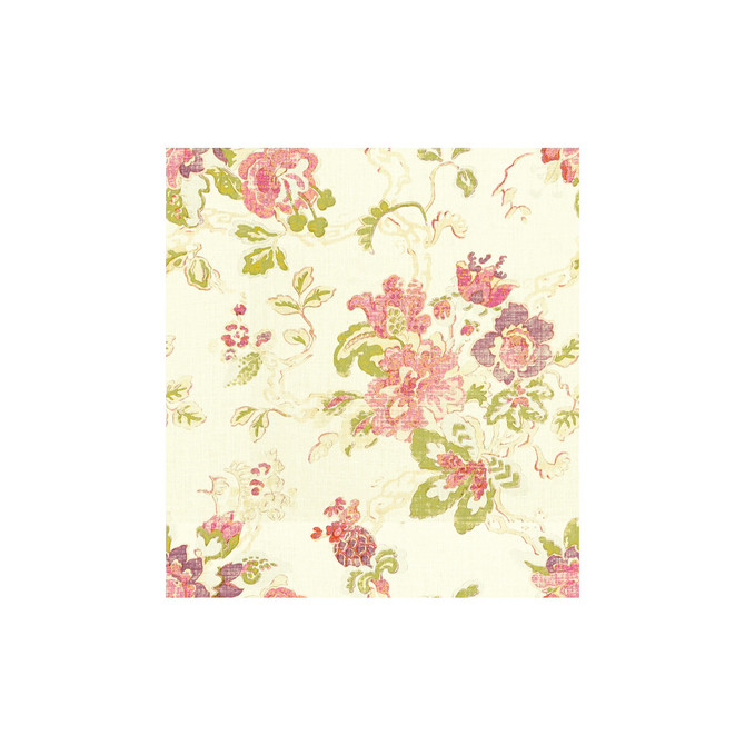 Lee Jofa Fabric Parnham Plum/Moss/Aqua Fabric LINEN - 100% United Kingdom </p><p>Repeat: H: 25.25, V: 28 51.5 - My Fabric Connection -