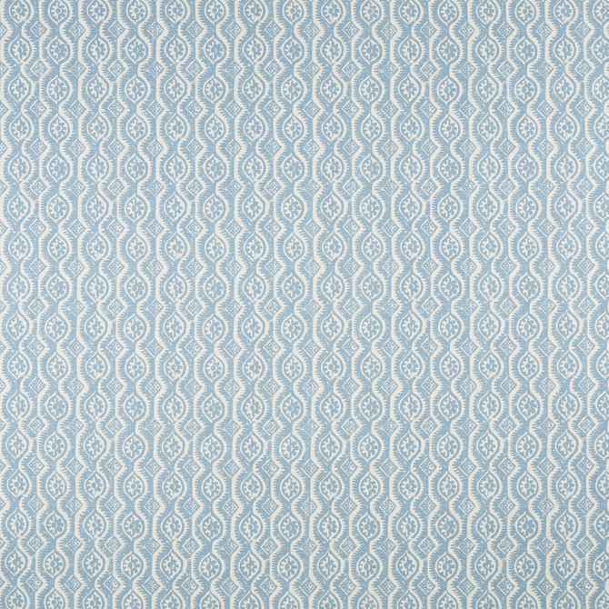 Lee Jofa Fabric Small Damask Blue BLITHFIELD LINEN - 88%;POLYAMIDE - 12% United Kingdom Horizontal: 5.375 and Vertical: 8.375 54 - My Fabric Connection -