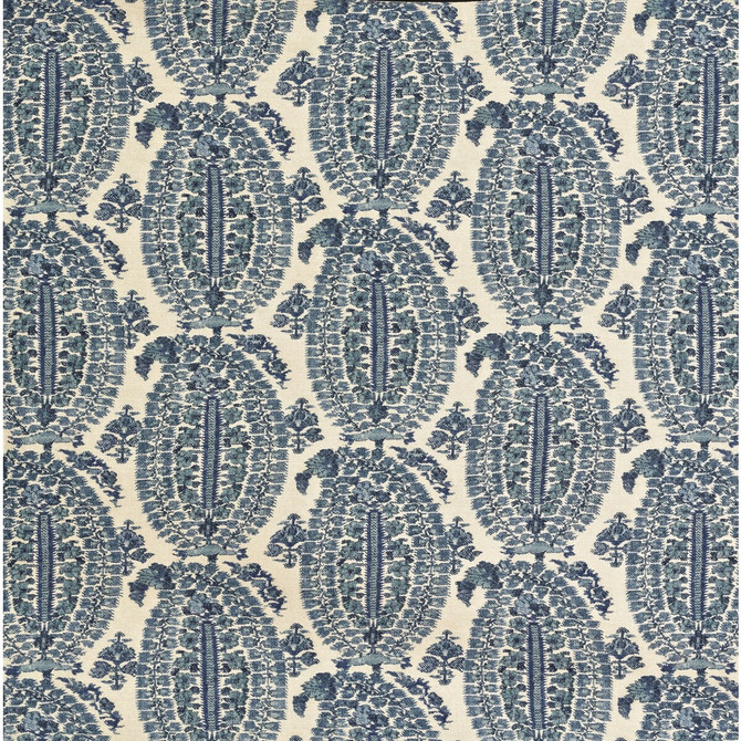 Lee Jofa Fabric Anoushka Blue Fabric LINEN - 51%;COTTON - 49% Italy MEDIUM </p><p>Repeat: H: 13.39, V: 20.08 53.54 - My Fabric Connection -
