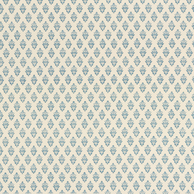 G P & J Baker Fabric Thornham Indigo ARTISAN II LINEN - 52%;COTTON - 48% India MEDIUM Horizontal: 1.97 and Vertical: 3.152 53.19 - My Fabric Connection -