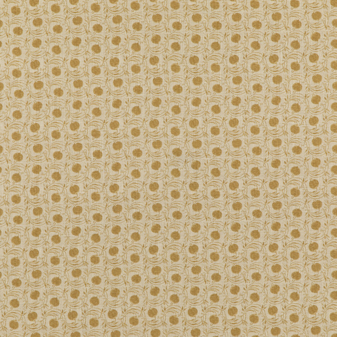 G P & J Baker Fabric Seed Pod Ochre COROMANDEL SMALL PRINTS VISCOSE - 67%;LINEN - 33% United Kingdom - Horizontal: 3.8612 and Vertical: 5.91 54.372 - My Fabric Connection -