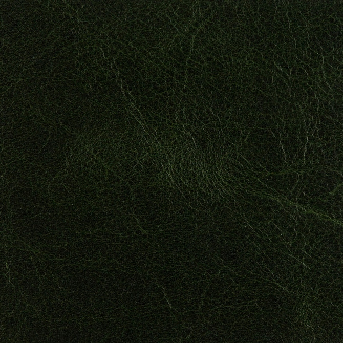 Threads Fabric Crawford Forest Green LEATHER - 100% Italy Horizontal: and Vertical: - My Fabric Connection -