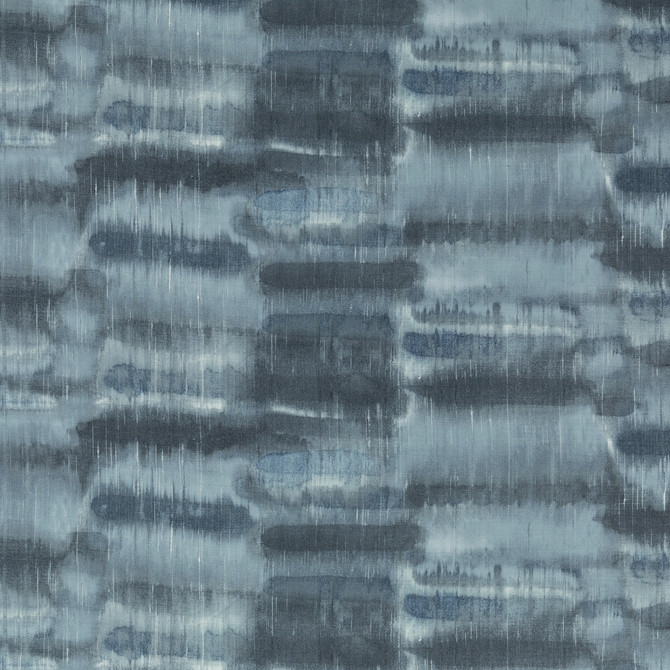 Threads Fabric Sarabi Indigo NALA PRINTS LINEN - 100% Austria - Horizontal: 57.524 and Vertical: 14.184 57.524 - My Fabric Connection -