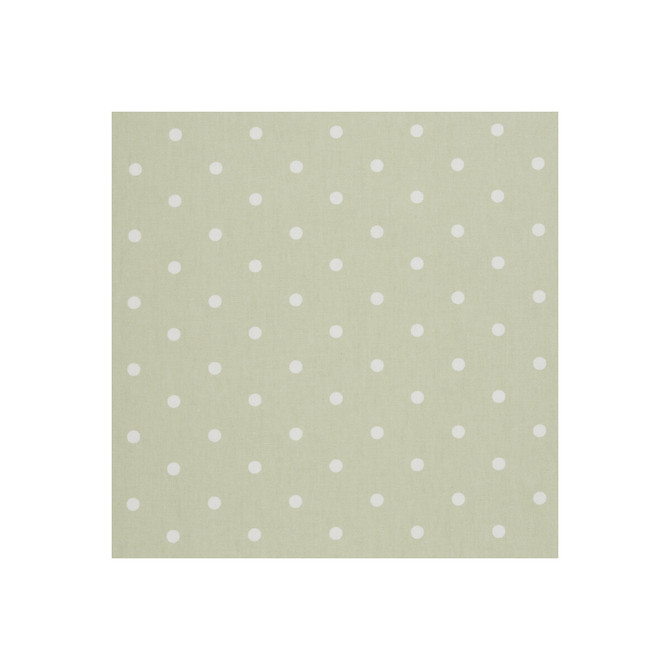 Clarke And Clarke Fabric Dotty Sage CLARKE & CLARKE VINTAGE CLASSICS COTTON - 100% United Kingdom MEDIUM Horizontal: 2.76 and Vertical: 2.36 54 - My Fabric Connection -