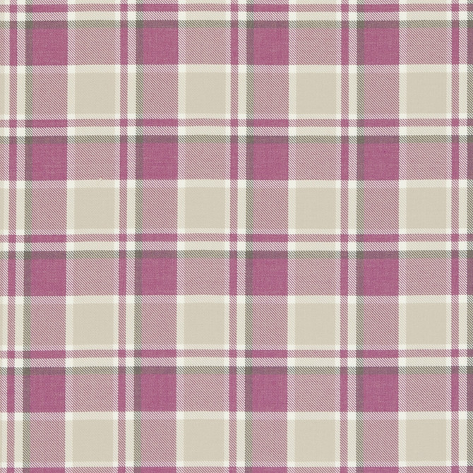 Clarke And Clarke Fabric Bowland Raspberry Fabric POLYESTER - 60%;WOOL - 40% India HEAVY </p><p>Repeat: H: 3.74, V: 3.94 54 - My Fabric Connection -