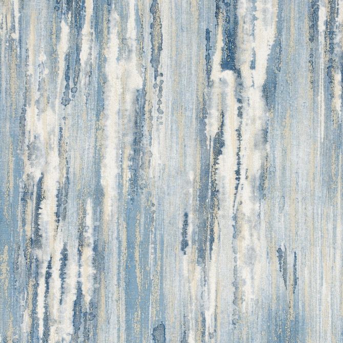 Clarke And Clarke Fabric Latour Lagoon Fabric POLYESTER - 75%;VISCOSE - 25% Turkey HEAVY </p><p>Repeat: H: 55.12, V: 39.96 56 - My Fabric Connection -