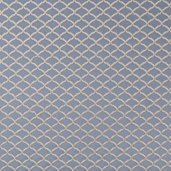 Clarke And Clarke Fabric Reggio Chicory Fabric COTTON - 60%;POLYESTER - 40% India </p><p>Repeat: H: 1.46, V: 1.26 55 - My Fabric Connection -