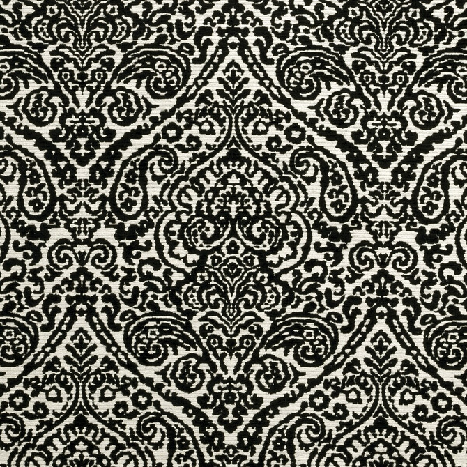 Clarke And Clarke Fabric Bw1023 Black/White CLARKE & CLARKE BLACK + WHITE VISCOSE - 62%;POLYESTER - 38% Turkey MEDIUM Horizontal: 13.78 and Vertical: 23.9 55 - My Fabric Connection -