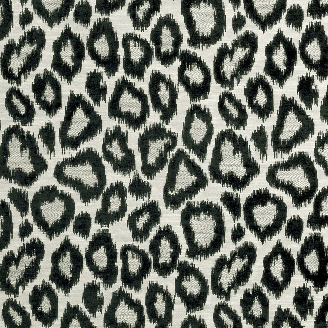 Clarke And Clarke Fabric Bw1039 Black/White CLARKE & CLARKE BLACK + WHITE VISCOSE - 62%;POLYESTER - 34%;LINEN - 4% Turkey MEDIUM Horizontal: 13.78 and Vertical: 13.78 55 - My Fabric Connection -