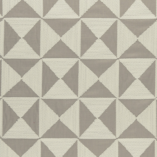 Clarke And Clarke Fabric Adisa Taupe CLARKE & CLARKE AMARA VISCOSE - 70%;LINEN - 30% India - Horizontal: 8.86 and Vertical: 9.25 55 - My Fabric Connection -