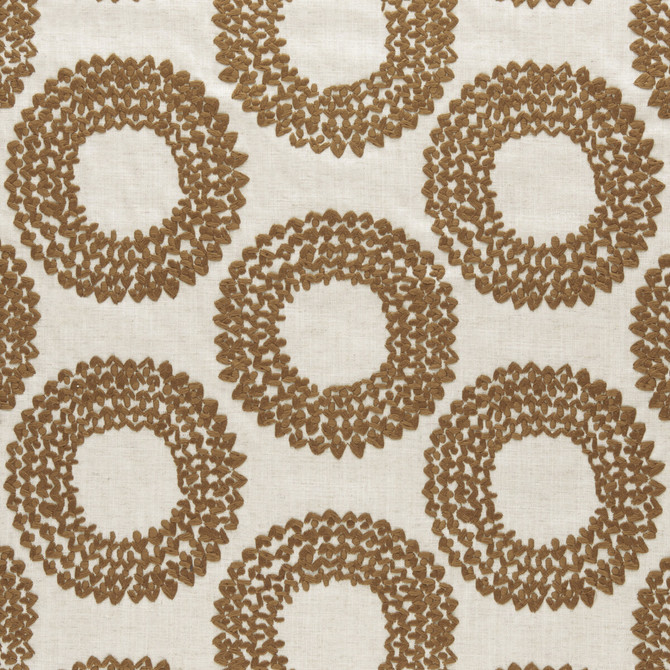 Clarke And Clarke Fabric Dashiki Cinnamon Fabric COTTON - 100% India </p><p>Repeat: H: 12.87, V: 9.21 55 - My Fabric Connection -