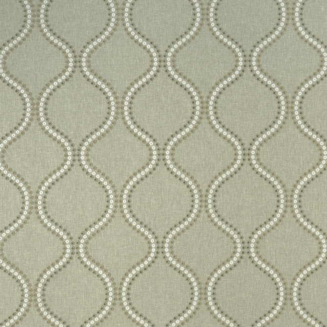 Clarke And Clarke Fabric Layton Dove CLARKE & CLARKE HALCYON POLYESTER - 52%;COTTON - 48% India Horizontal: 8.5 and Vertical: 9.45 54 - My Fabric Connection -