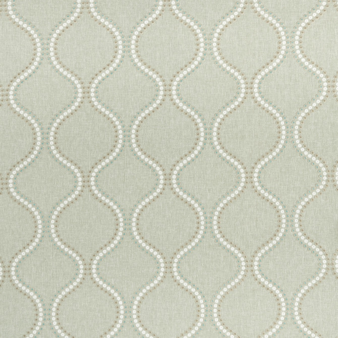 Clarke And Clarke Fabric Layton Duckegg CLARKE & CLARKE HALCYON POLYESTER - 52%;COTTON - 48% India Horizontal: 8.5 and Vertical: 9.45 54 - My Fabric Connection -