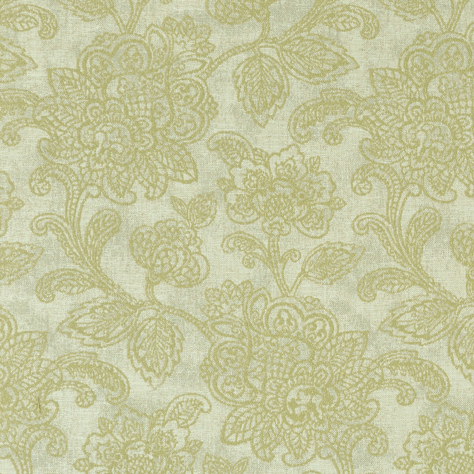 Clarke And Clarke Fabric Cranbrook Citron CLARKE & CLARKE CASTLE GARDEN COTTON - 57%;VISCOSE - 36%;LINEN - 7% Turkey MEDIUM Horizontal: 13.78 and Vertical: 23.62 54 - My Fabric Connection -
