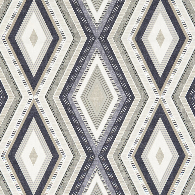 Clarke And Clarke Fabric Terrazzo Natural CLARKE & CLARKE OCTAVIA COTTON - 100% Turkey MEDIUM Horizontal: 13.5 and Vertical: 12.6 54 - My Fabric Connection -