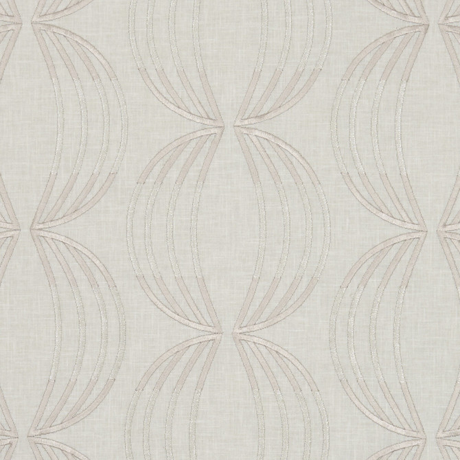 Clarke And Clarke Fabric Carraway Champagne CLARKE & CLARKE LUSSO POLYESTER - 52%;COTTON - 48% India Horizontal: 12.68 and Vertical: 6.3 54 - My Fabric Connection -