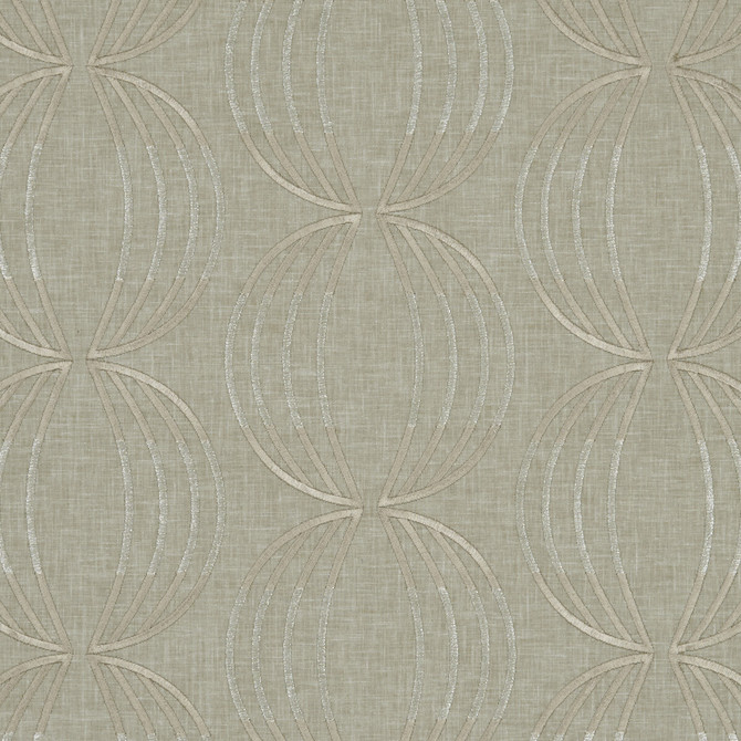 Clarke And Clarke Fabric Carraway Linen CLARKE & CLARKE LUSSO POLYESTER - 52%;COTTON - 48% India Horizontal: 12.68 and Vertical: 6.3 54 - My Fabric Connection -