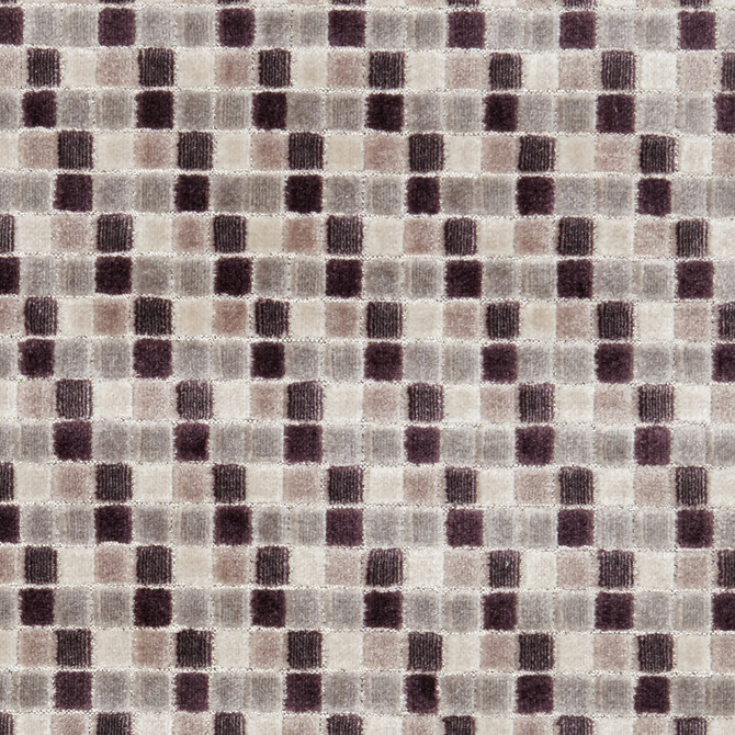 Clarke And Clarke Fabric Tribeca Damson CLARKE & CLARKE MANHATTAN VISCOSE - 53%;POLYESTER - 47% India HEAVY Horizontal: 1.77 and Vertical: 3.94 54 - My Fabric Connection -